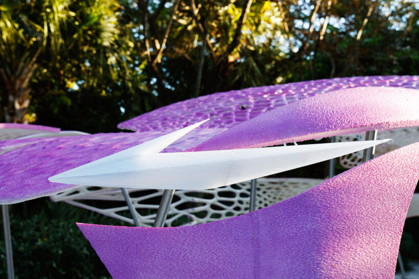 lexus 3D printed car crafting plastics miami art and design week 2024