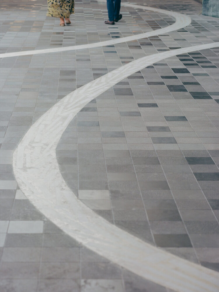 Astir Marina contours - marking a trace of the historic terrain | image by Lorenzo Zandri