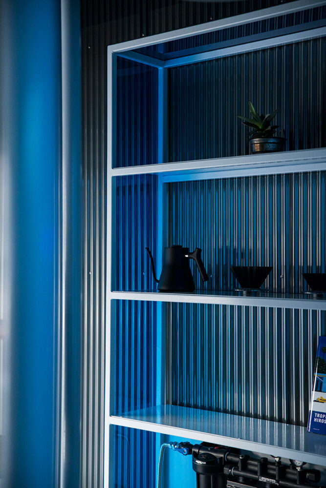 evoking the Japanese architectural philosophy of Ma