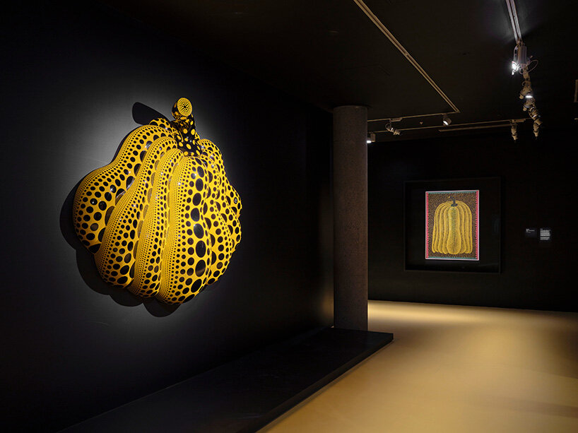 installation view of Yayoi Kusama exhibition at NGV International, Melbourne until 21 April 2025. © YAYOI KUSAMA | image by Sean Fennessy