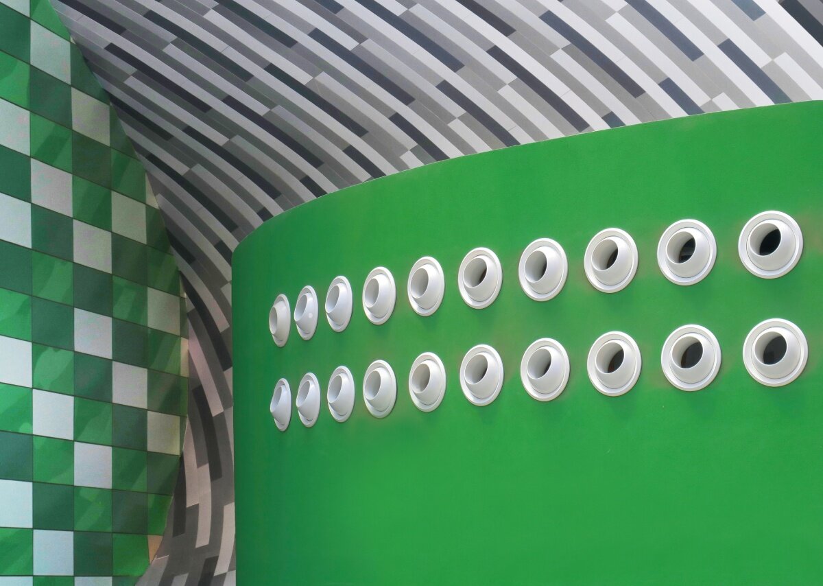 paul clemence captures vivid hues & geometries of ruy ohtake's bioparque pantanal in brazil