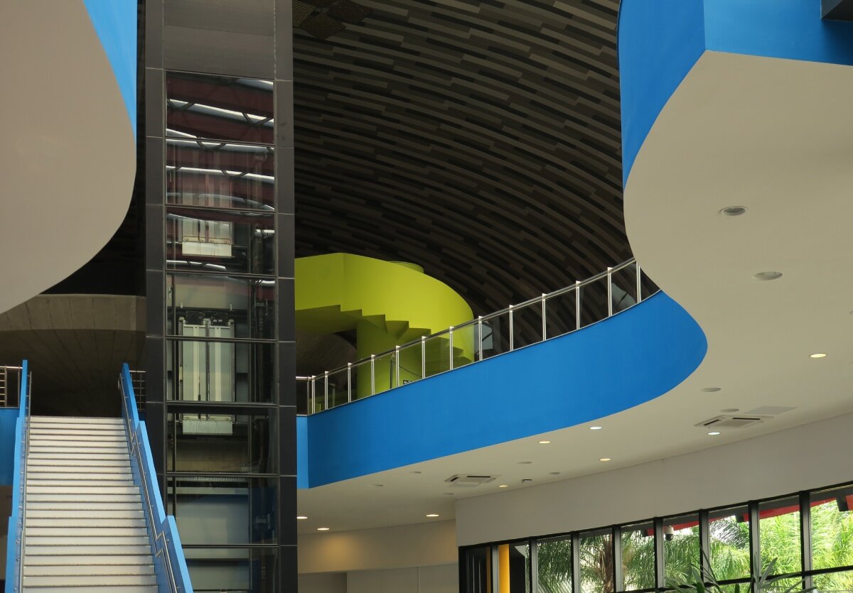 paul clemence captures vivid hues & geometries of ruy ohtake's bioparque pantanal in brazil