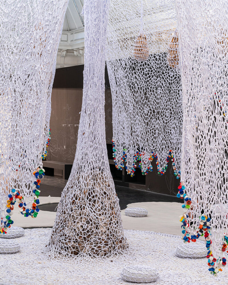 the show honors the store’s founders, Aristide and Marguerite Boucicaut