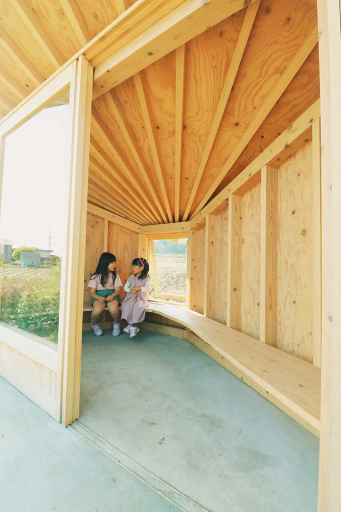 the project acts as a valuable training exercise for young local carpenters