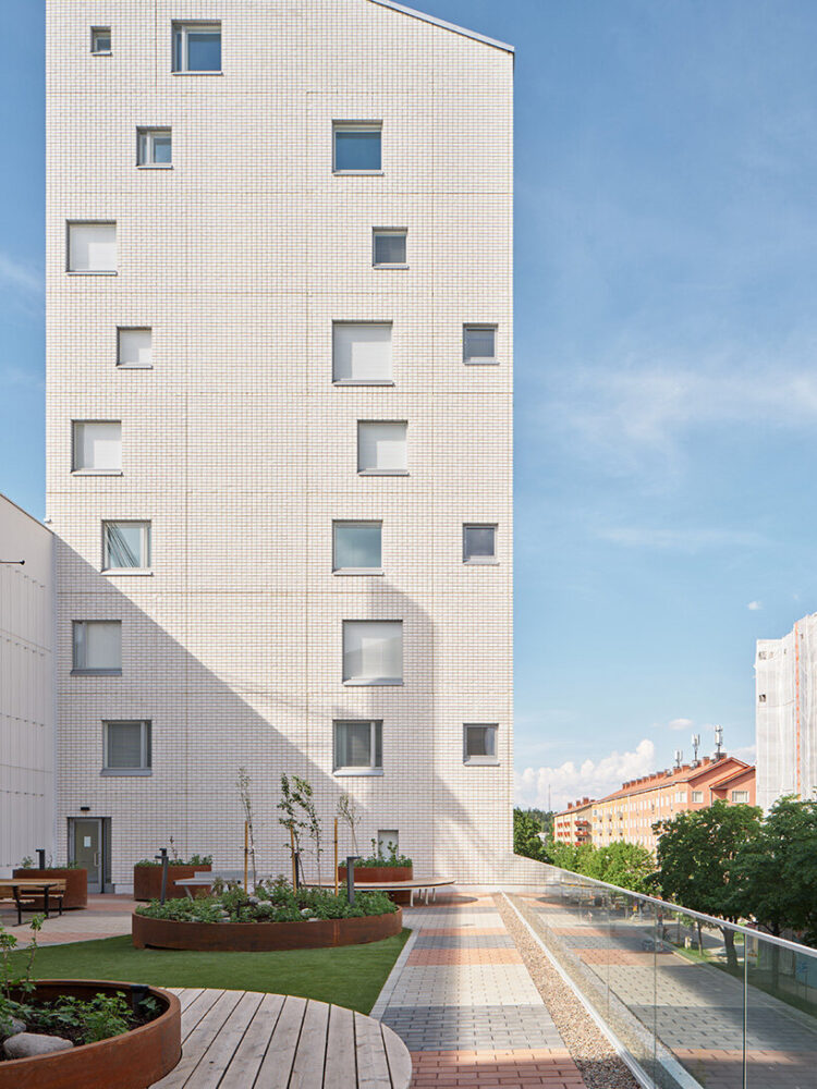 apartments in the residential buildings offer diverse layouts