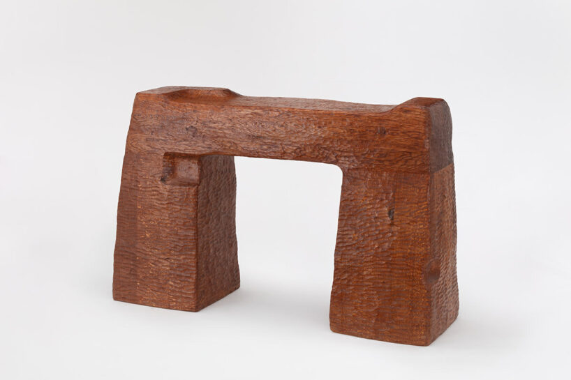 Faye Toogood, Lode I, 2021, hand-carved oak