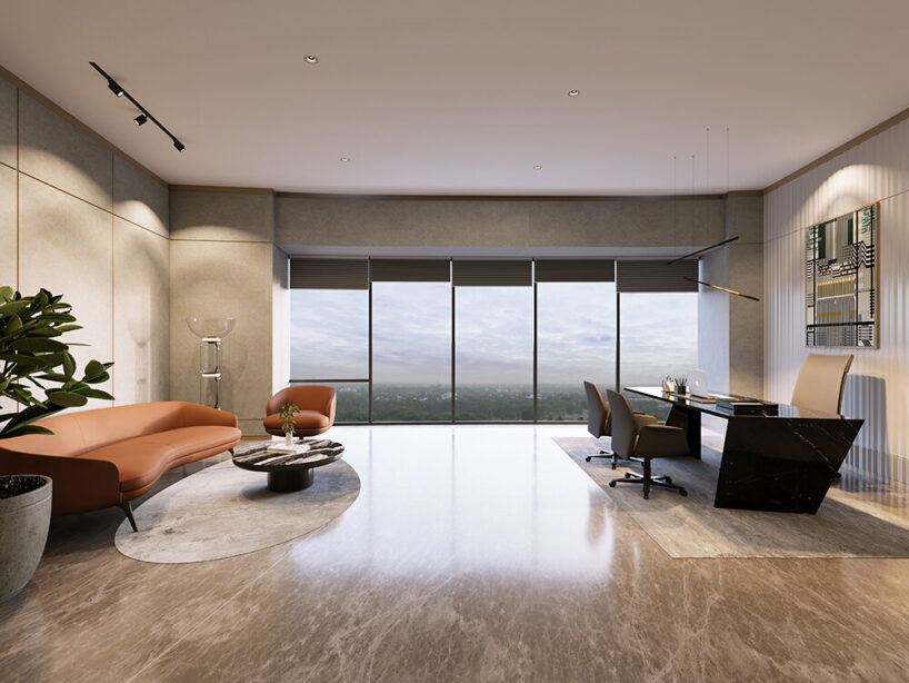 30th floor directors' cabin