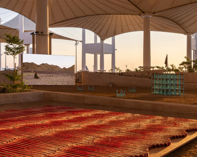 inside islamic arts biennale: sensorial installations reimagine 'garden of concepts' in jeddah