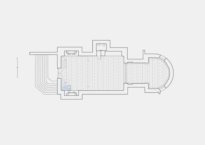 ground floor plan by caarpa