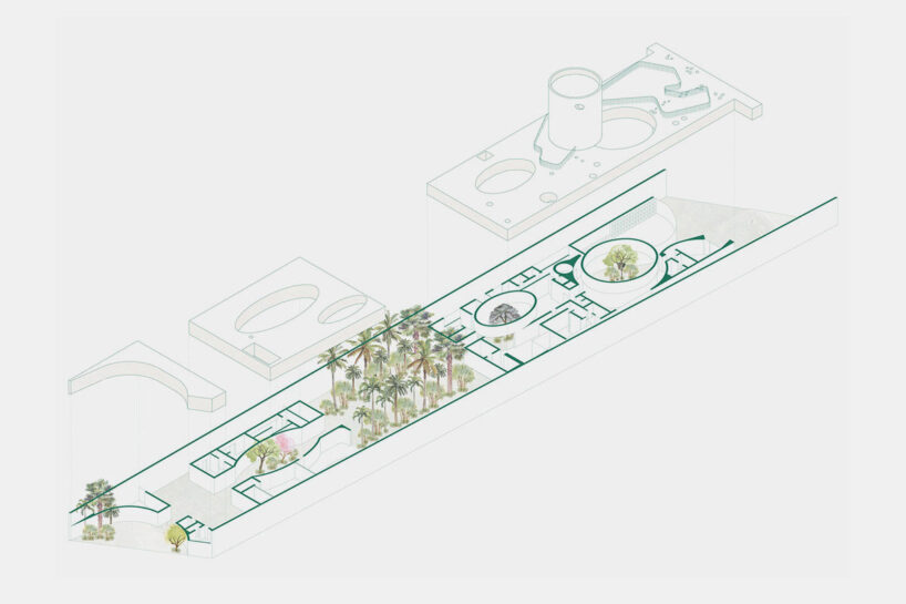 axonometric plan by TAEP/AAP