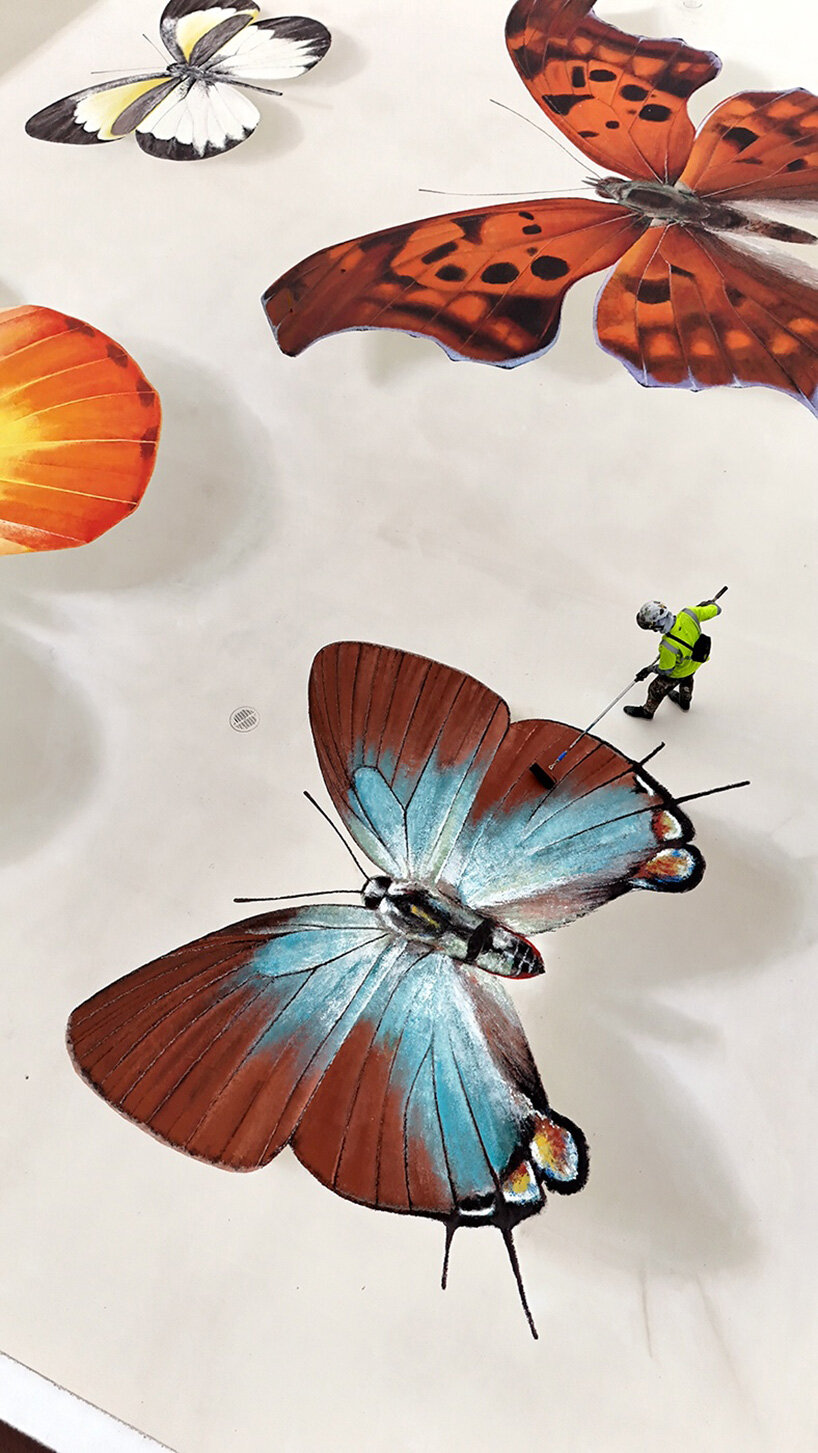 the mural offers a poignant reminder of the delicate balance of our ecosystems