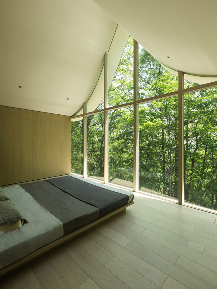 each cottage houses a specific function