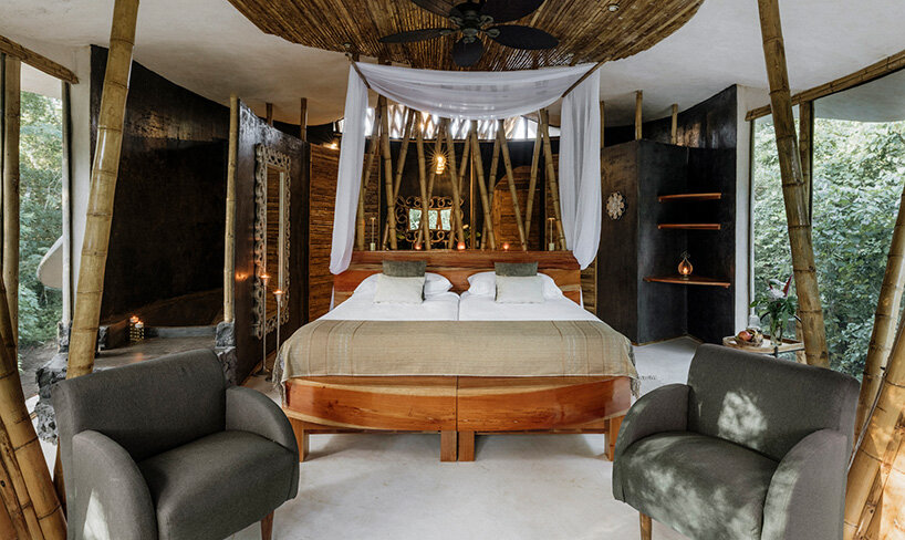 the villa prioritizes energy efficiency and natural comfort