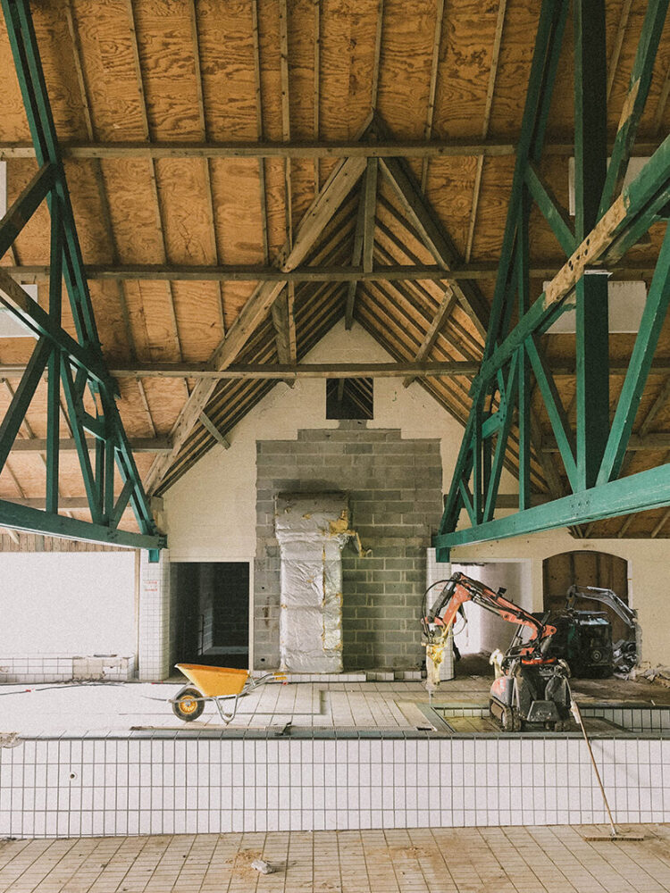 image of the existing interior before the renovaiton ©Raum