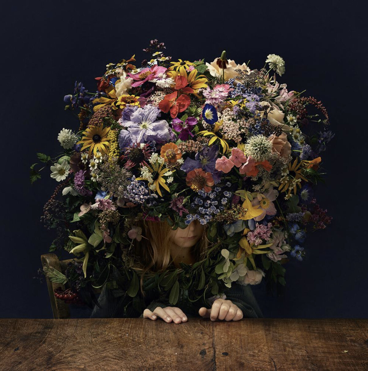 from yinka ilori to miguel chevalier, flower sculptures & digital gardens bloom in london's saatchi gallery