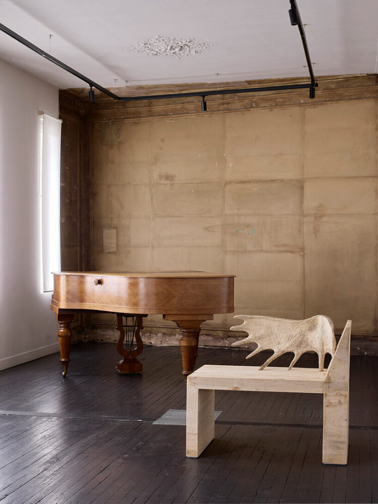 Tomb Stag Chair by Rick Owens