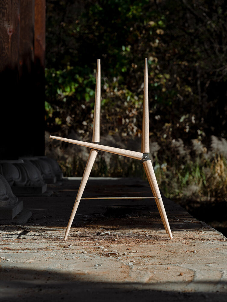 precision craftsmanship by happ Studios brings Sukchulmok’s angular design to life