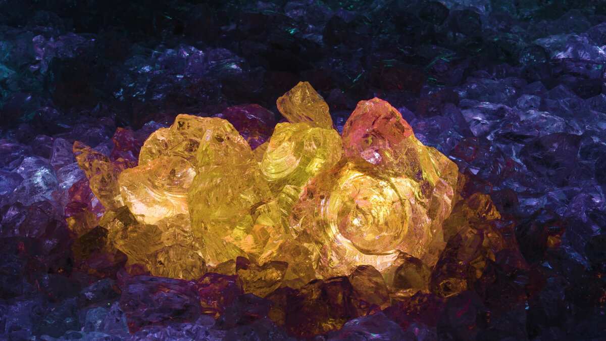 teamLAB channels wind, rain, and sun for luminous installations in japan