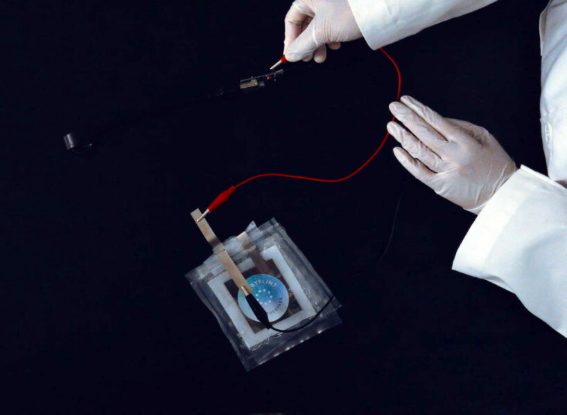 flint compostable paper batteries