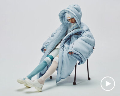 ZZZN puffer jacket integrates data monitoring, audio & lighting effects for sleep on the move