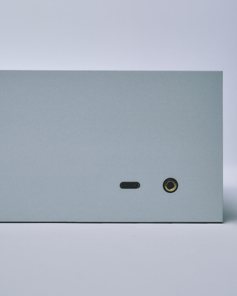 USB and speaker ports