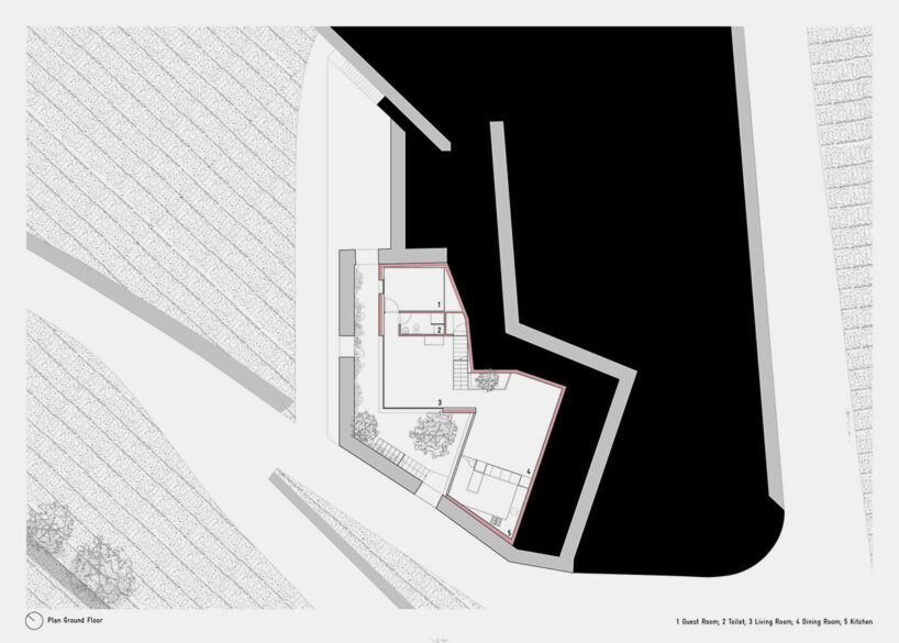 basement plan by Stefano Riva
