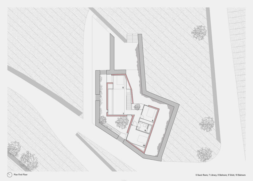 first floor plan by Stefano Riva
