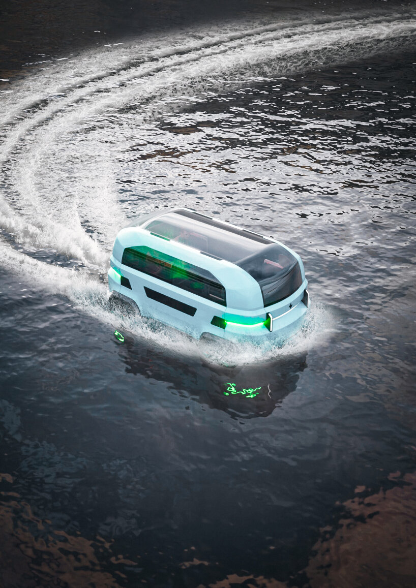 autonomous amphibious vehicle CROSSER