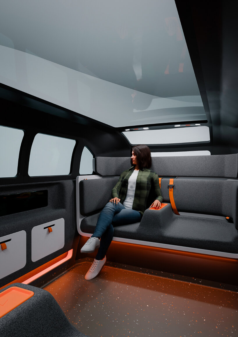 the vehicle also doesn’t start unless all passengers fasten their seatbelts