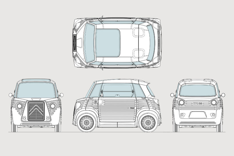 Type-Ami orthogonal drawing