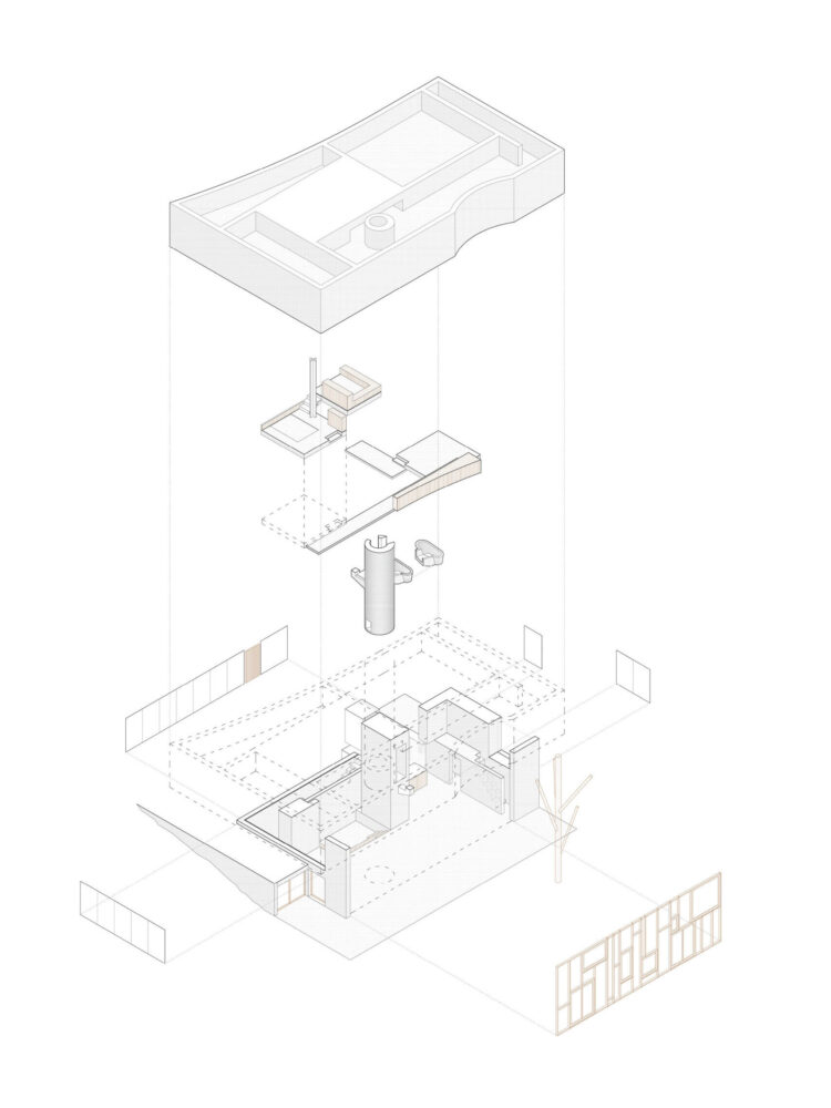 exploded axonometric
