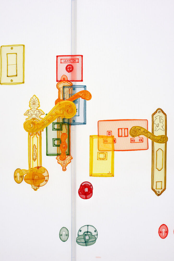 Do Ho Suh, Perfect Home: London, Horsham, New York, Berlin, Providence, Seoul, 202, polyester, stainless steel, 455 x 575 x 1237 cm | courtesy the artist and Lehmann Maupin New York, Seoul and London | image by Jeon Taeg Su © Do Ho Suh