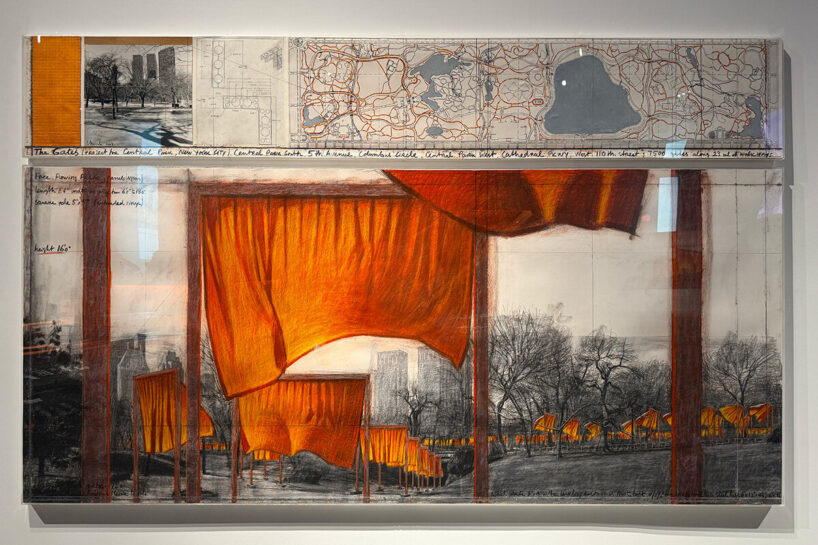 Christo and Jeanne-Claude: The Gates and Unrealized Projects for New York City, The Shed | image by designboom