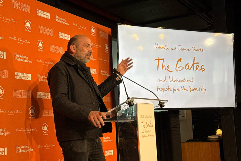 Vladimir Yavachev, the artists' nephew and director of projects for the Christo and Jeanne-Claude Foundation