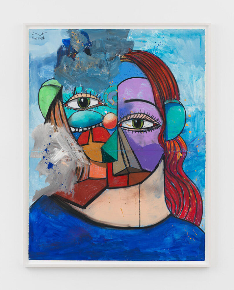 George Condo, The Redhead, 2024 © George Condo, courtesy the artist and Hauser & Wirth