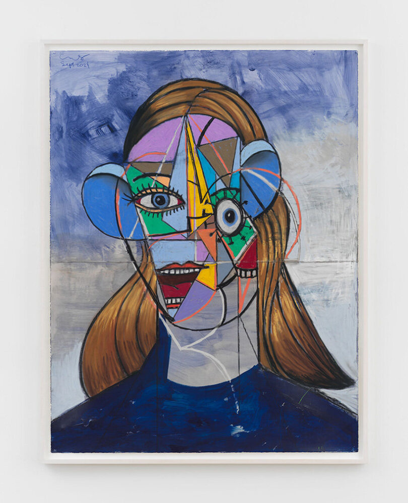 George Condo, The Smiling Blond, 2024 © George Condo, courtesy the artist and Hauser & Wirth