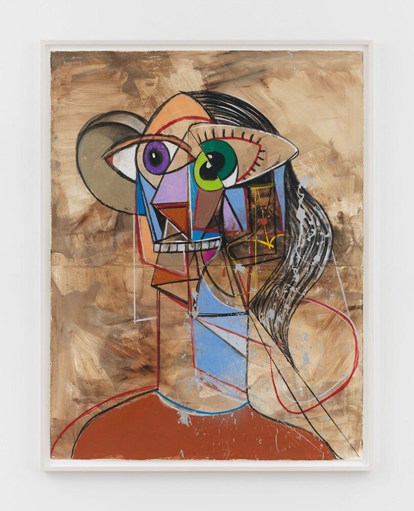 George Condo, Brown Expanded Head, 2024 © George Condo, courtesy the artist and Hauser & Wirth