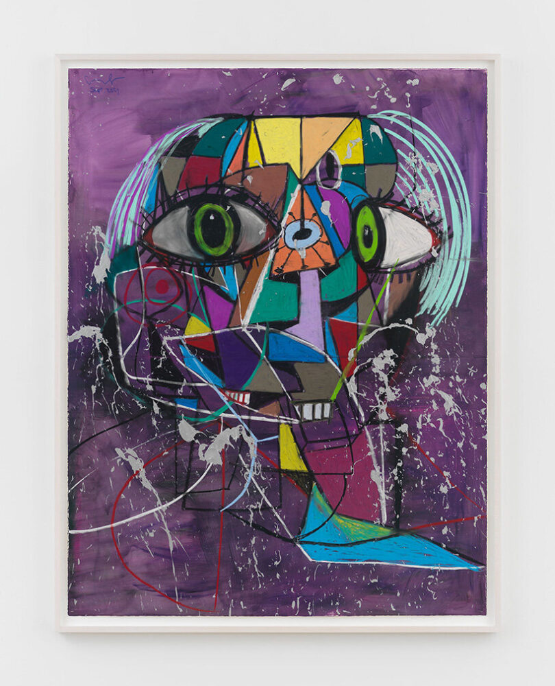 George Condo, Girl with Green Hair, 2024 © George Condo, courtesy the artist and Hauser & Wirth