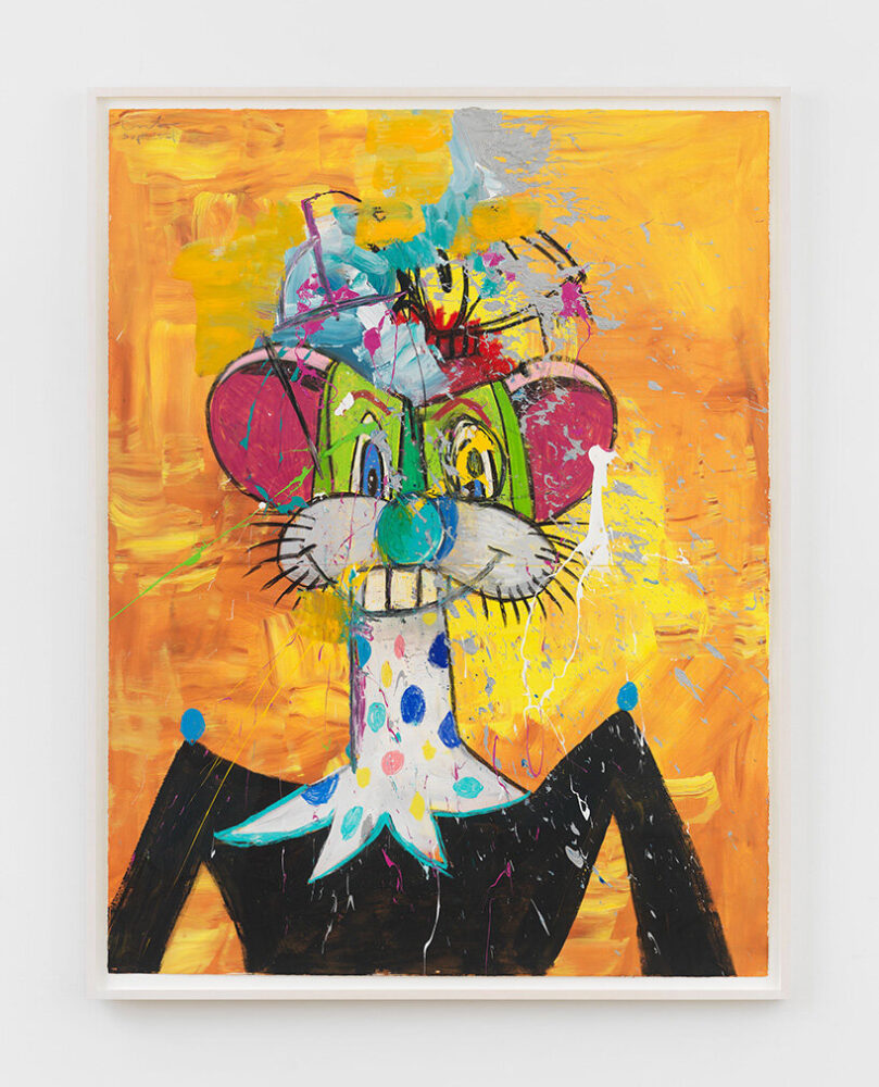 George Condo, The Circus Clown, 2024 © George Condo, courtesy the artist and Hauser & Wirth