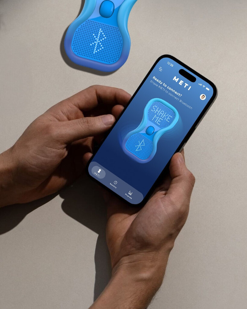 view of the app