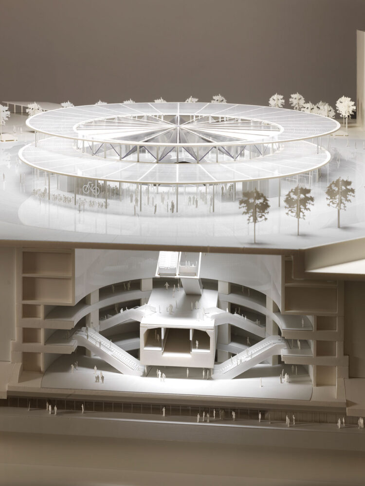 model | image courtesy of Dominique Perrault Architecte