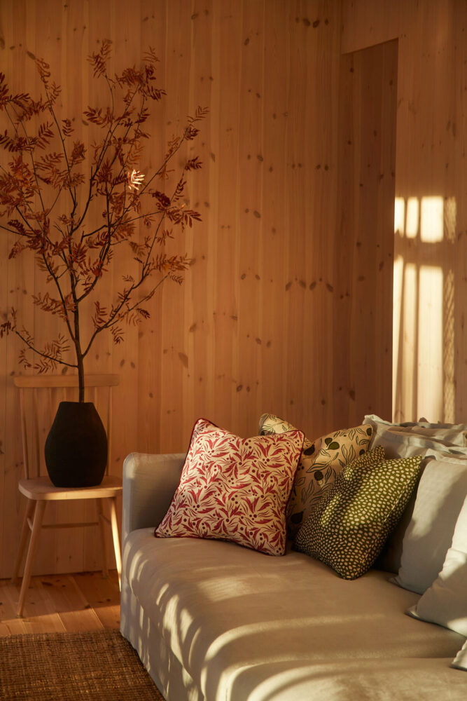 sustainability and local craftsmanship were key considerations in the project’s material selection