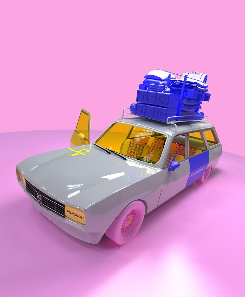 it comes with a yellow tint throughout the windows