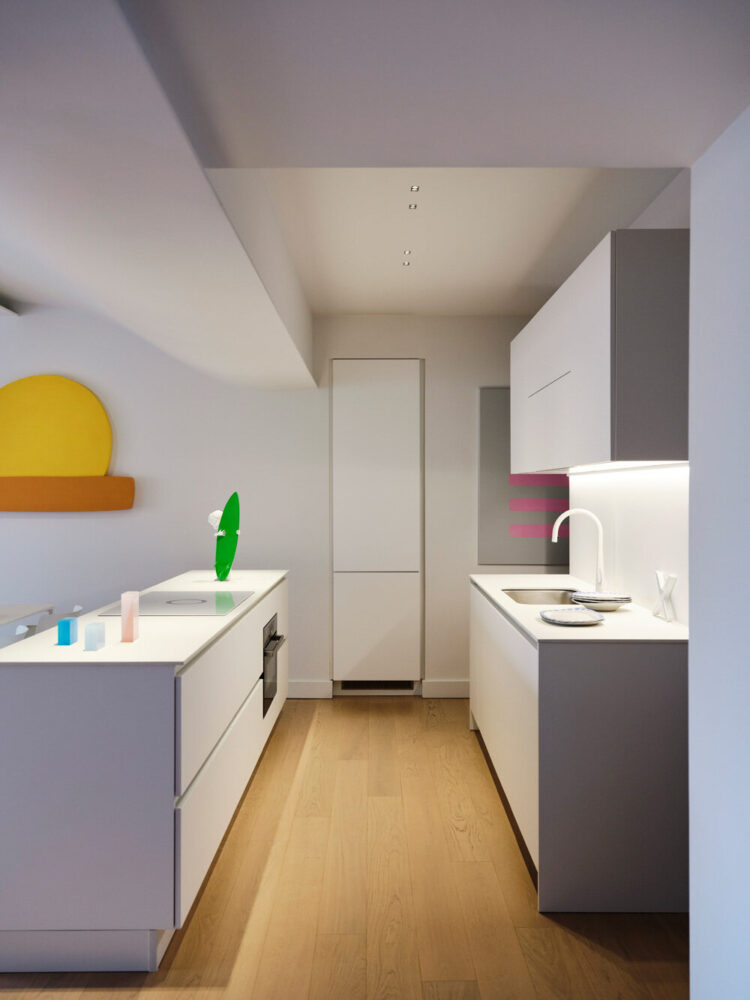 a well curated balance of minimalism and artistic expression