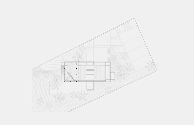 house 1 rooftop plan by Ana Nuño de Buen and Palma