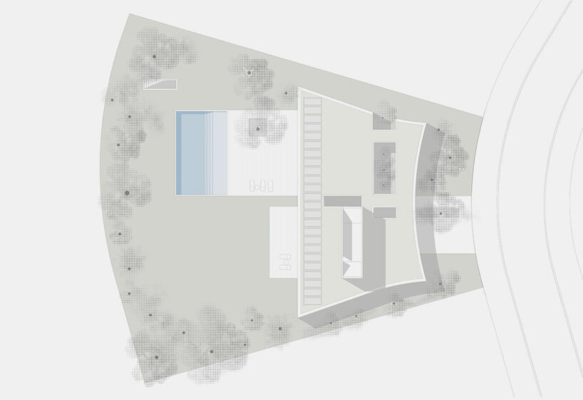 floor plan with vegetation by UNA barbara valentim