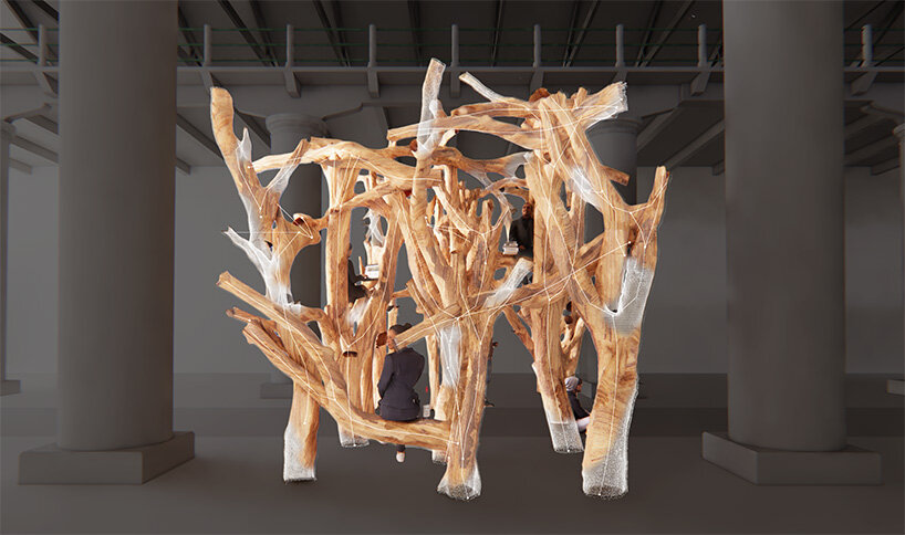 Living Structure by Sekisui House - Kuma Lab, The University of Tokyo Matsuo - Iwasawa Lab, The University of Tokyo Ejiri Structural Engineers, Kengo Kuma & Associates