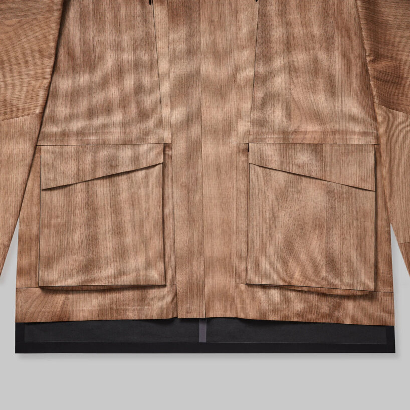 vollebak wooden jacket prototype