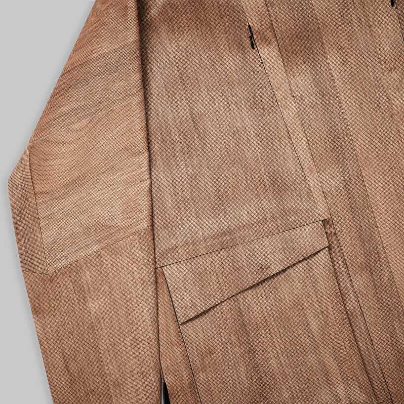 vollebak wooden jacket prototype