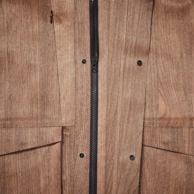 vollebak wooden jacket prototype